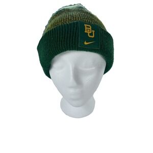 Baylor University Nike Beanie Hat Football Winter Sports Toboggan